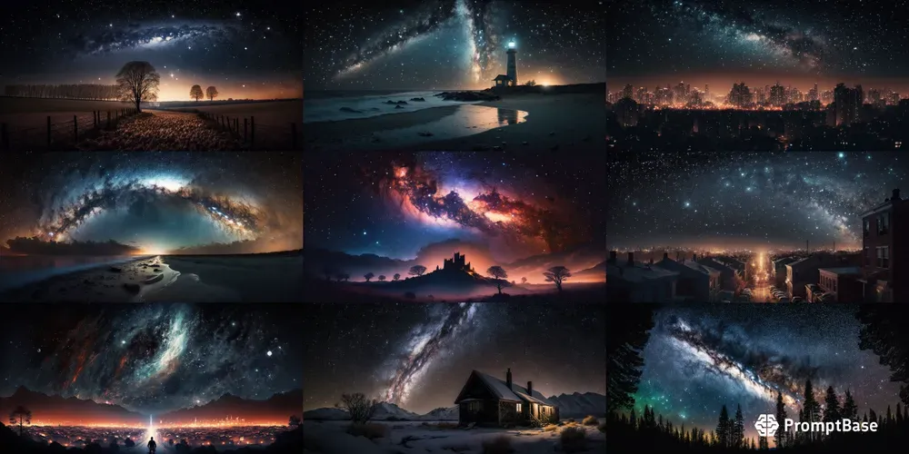 Night Sky Panoramas