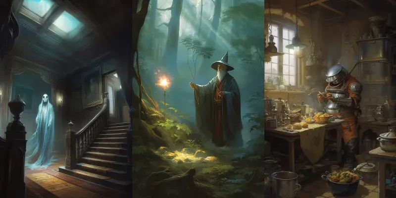 Story Postcards generated by undefined