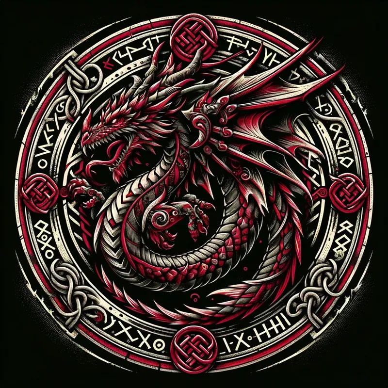 Viking Themed Tattoo 