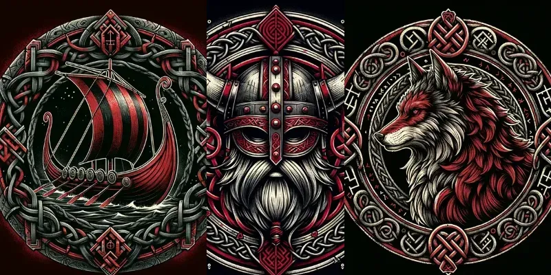 Viking Themed Tattoo  generated by undefined