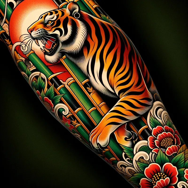 Japanese Irezumi Sleeve Tattoo Muse