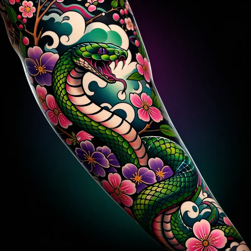 Japanese Irezumi Sleeve Tattoo Muse