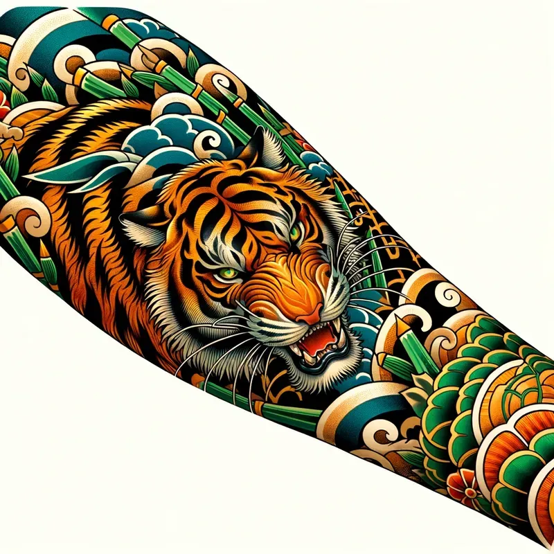 Japanese Irezumi Sleeve Tattoo Muse