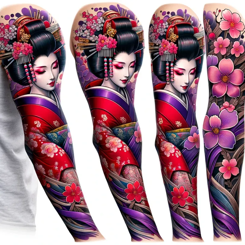 Japanese Irezumi Sleeve Tattoo Muse