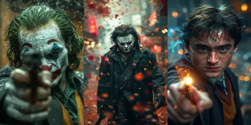 Cinematic Photos Of Superheroes generated by undefined