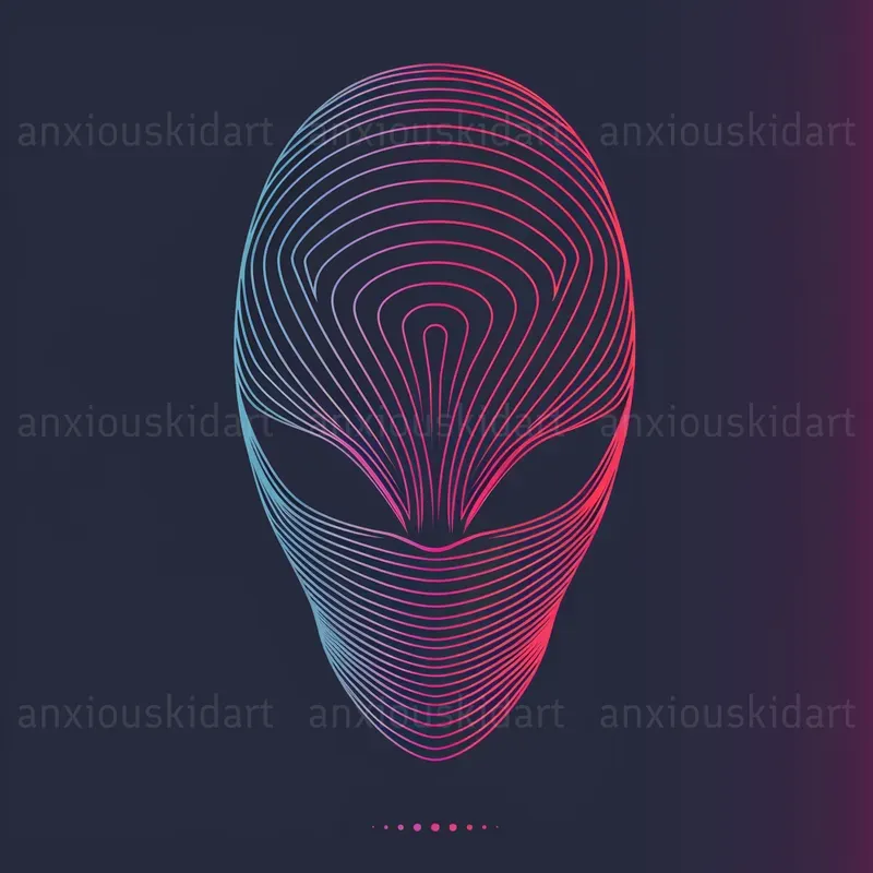 Colorful Parallel Lines Art