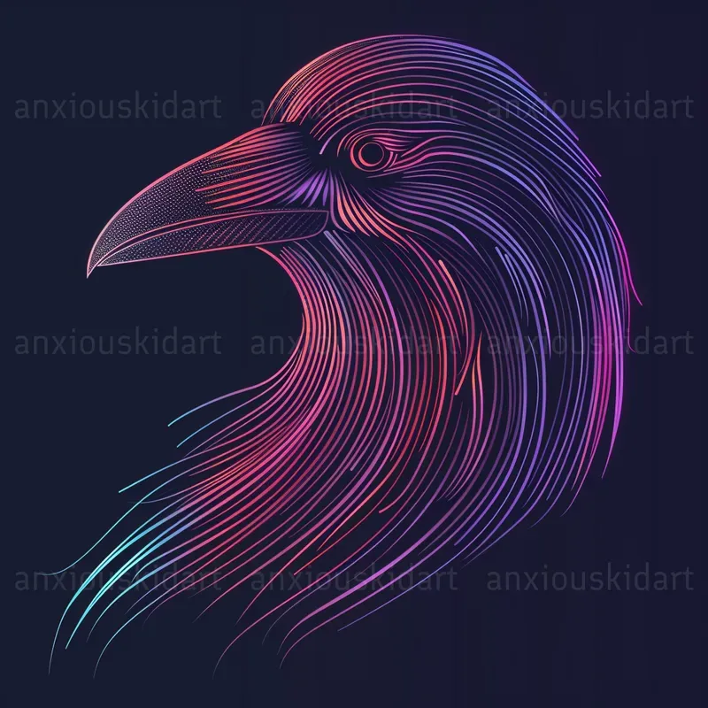 Colorful Parallel Lines Art