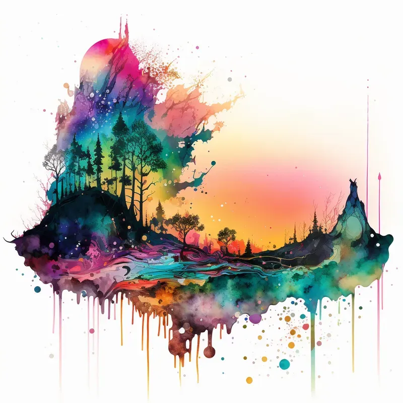 Beautiful Watercolor Landscapes