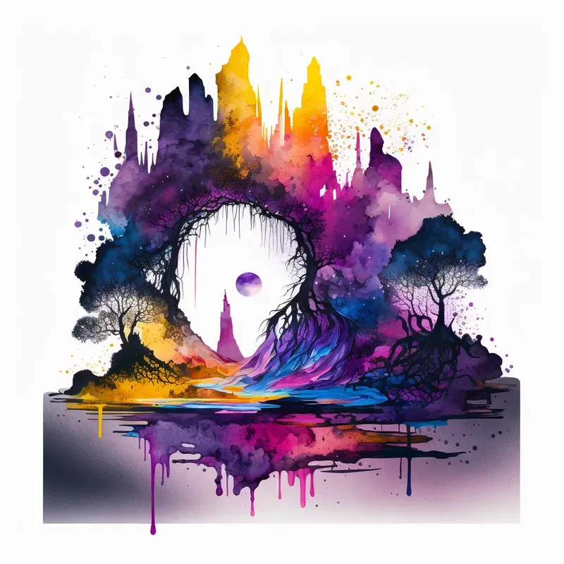 Beautiful Watercolor Landscapes