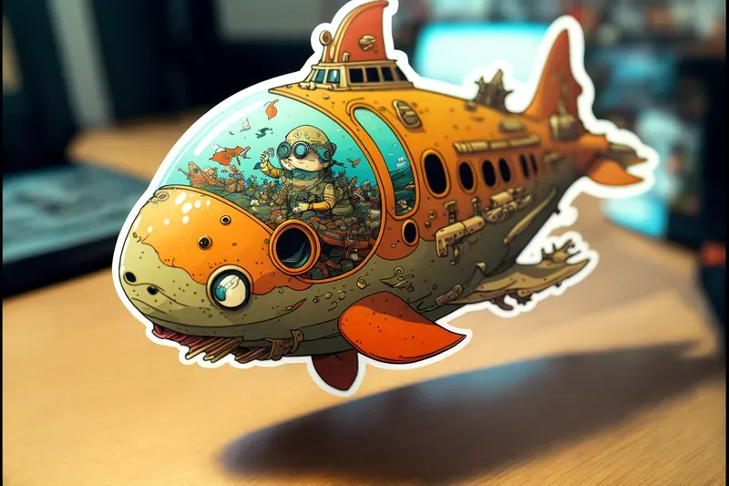 Beautiful Detailed Sticker Designs