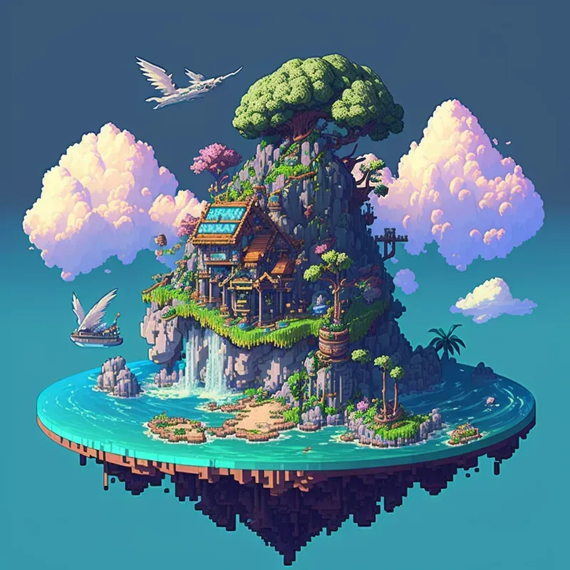 Game Based Pixel Art