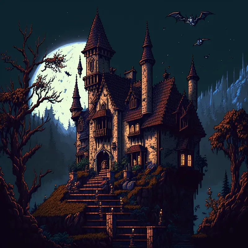 Game Based Pixel Art