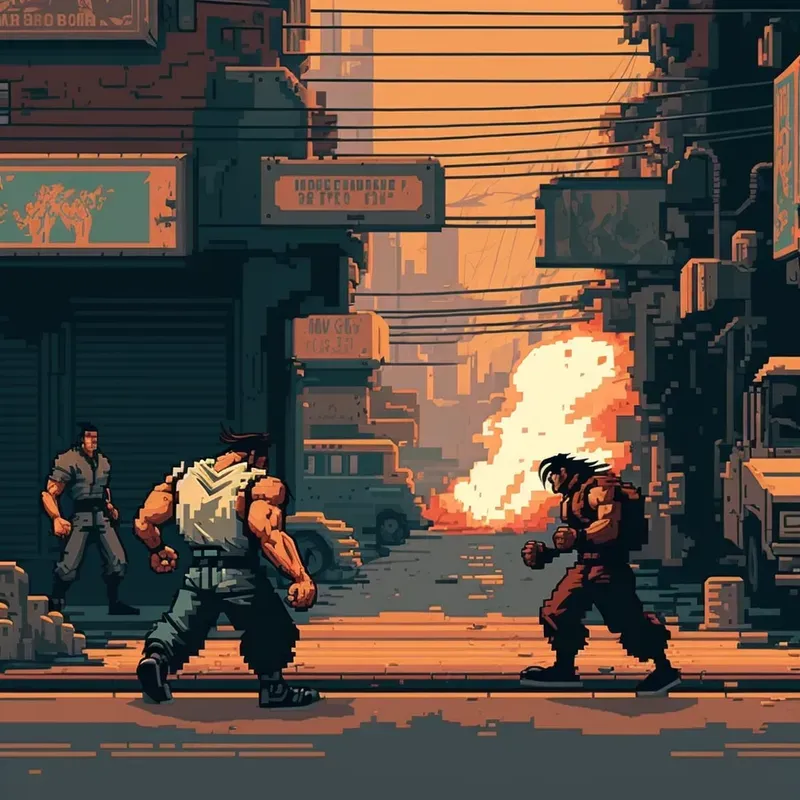 Game Based Pixel Art