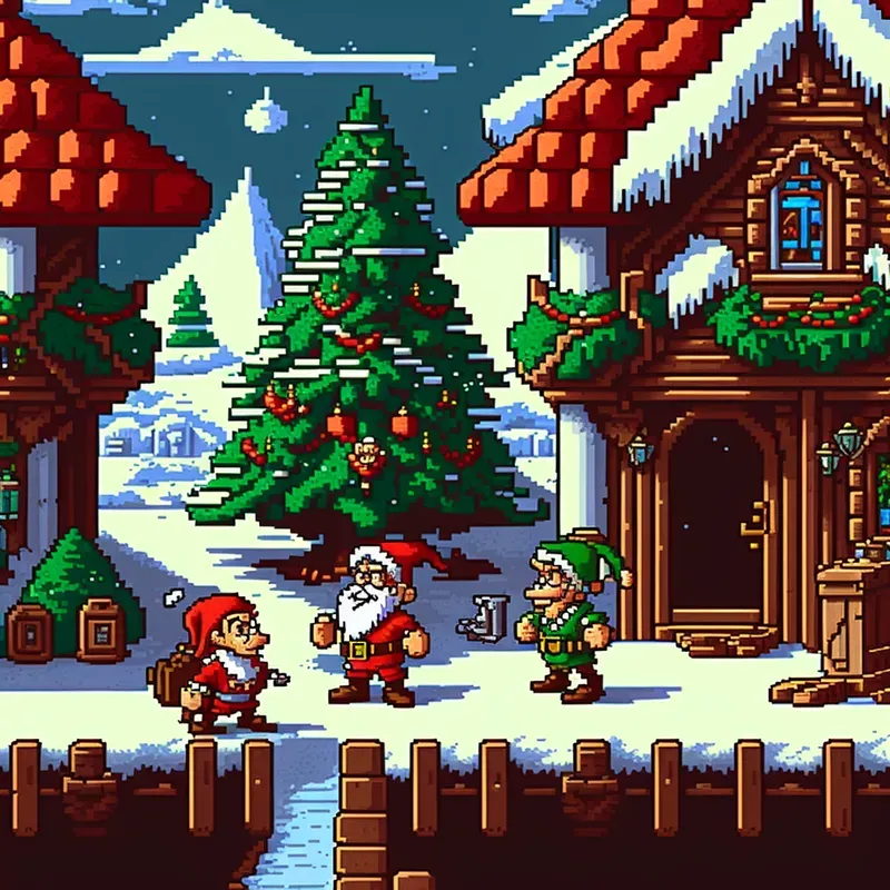 Game Based Pixel Art