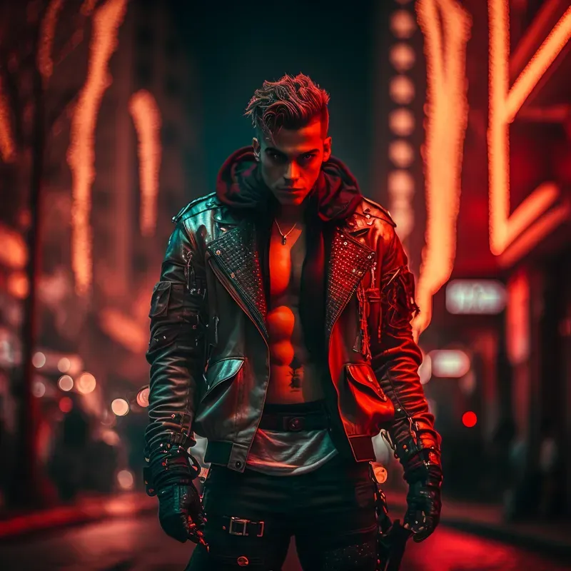 Cyberpunk Street Photos