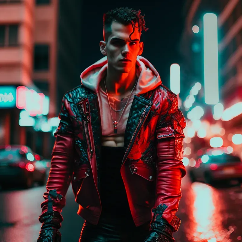 Cyberpunk Street Photos