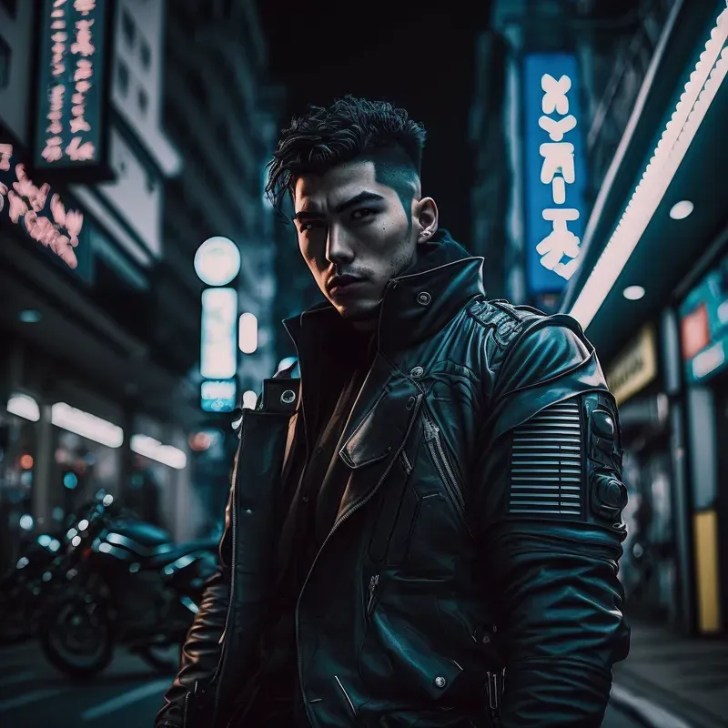 Cyberpunk Street Photos
