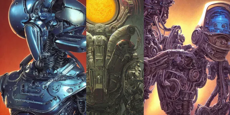Robotic Characters generated by undefined