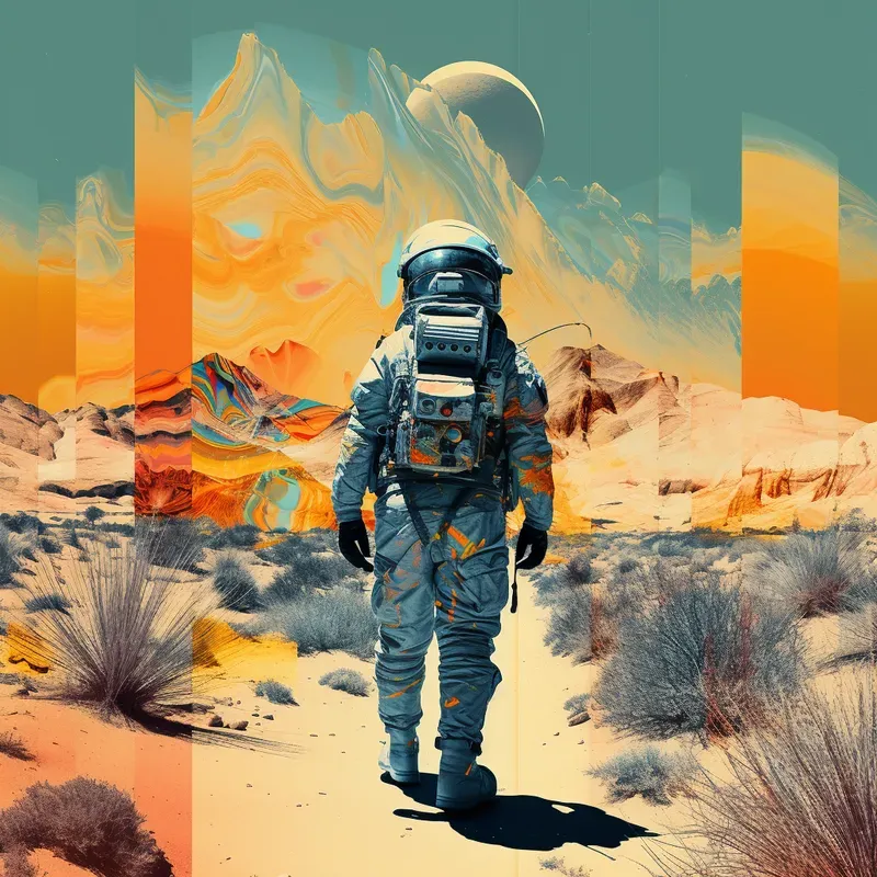 Collage Album Cover Art