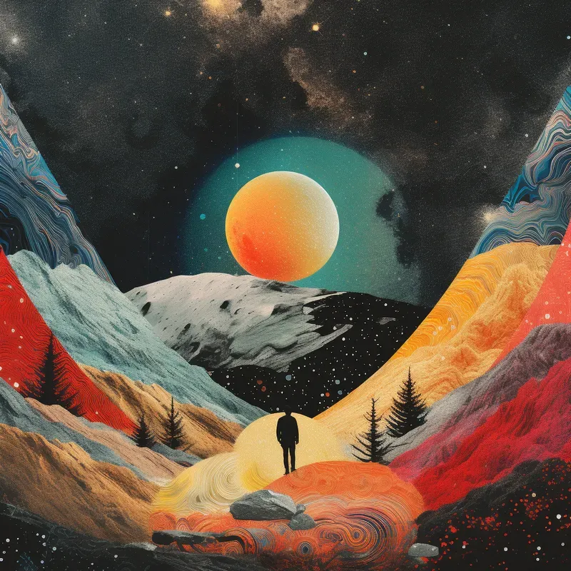 Collage Album Cover Art