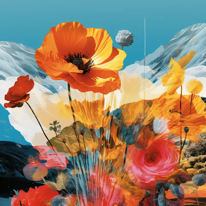 Collage Album Cover Art