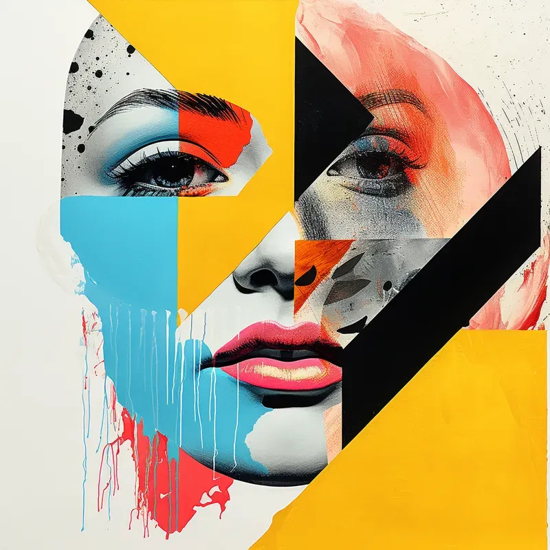 Collage Album Cover Art