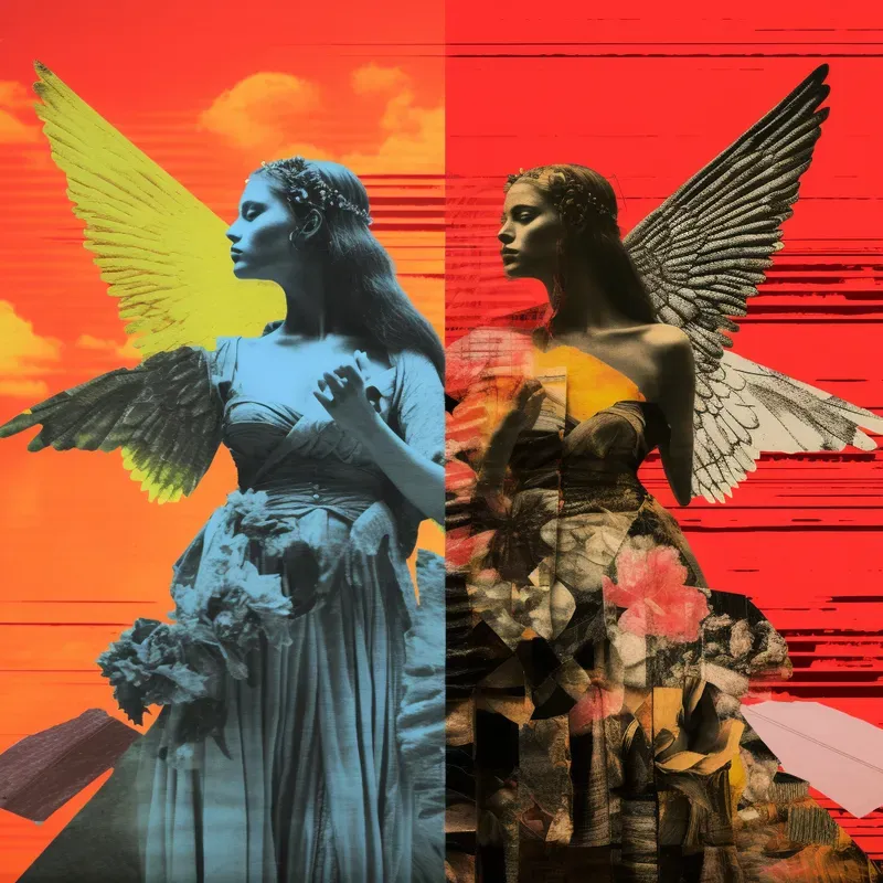 Collage Album Cover Art