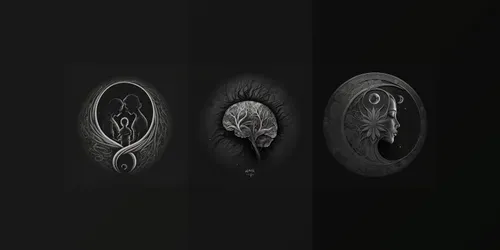Conscious Community Logos generated by midjourney