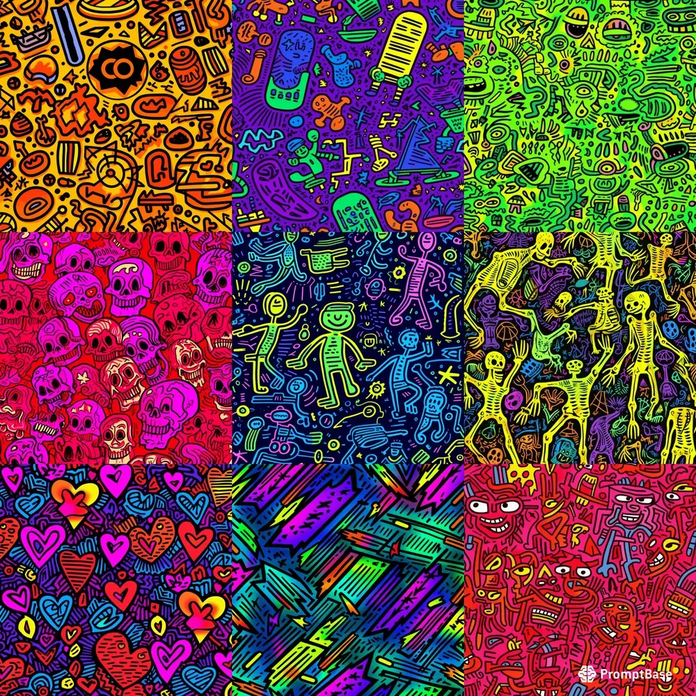 Lsd Trip Inspired Doodles