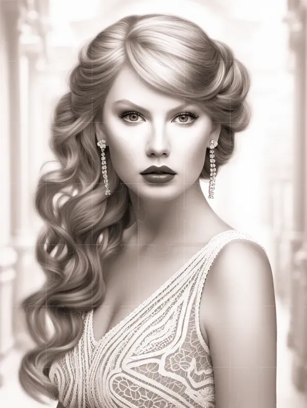 Elegant Portrait Art