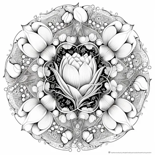 Beautiful Flower Mandalas
