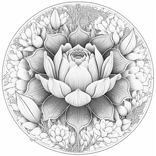 Beautiful Flower Mandalas