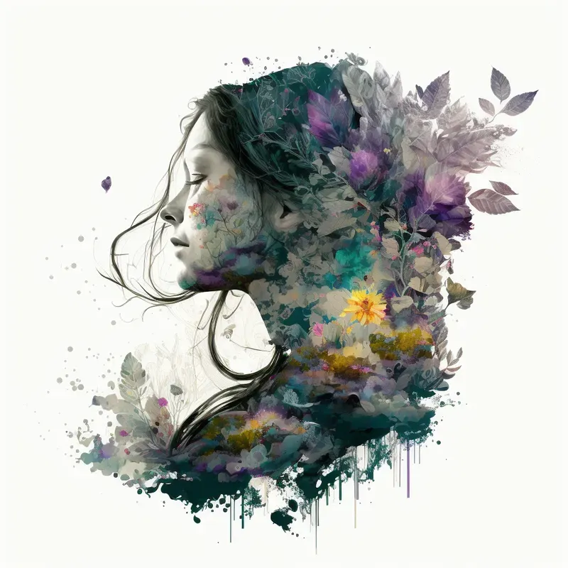 Women And Flowers