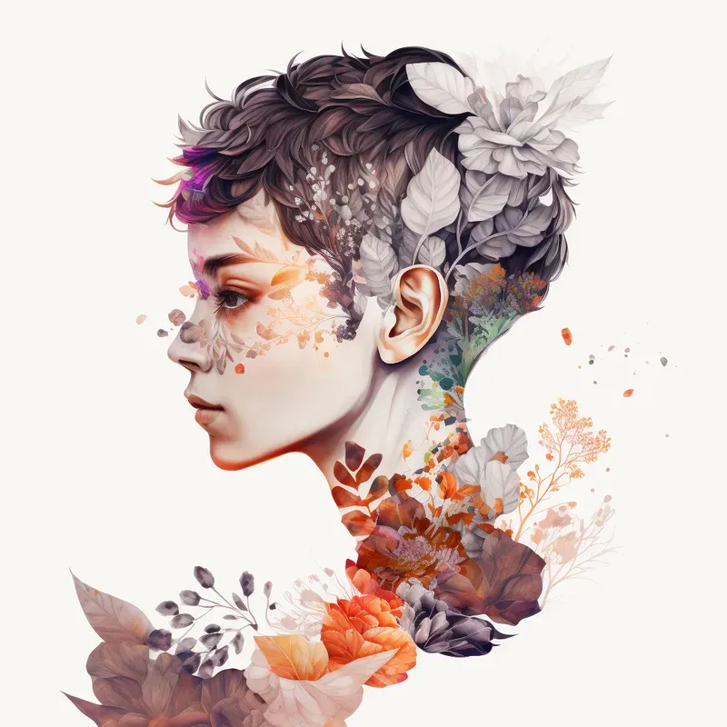 Women And Flowers