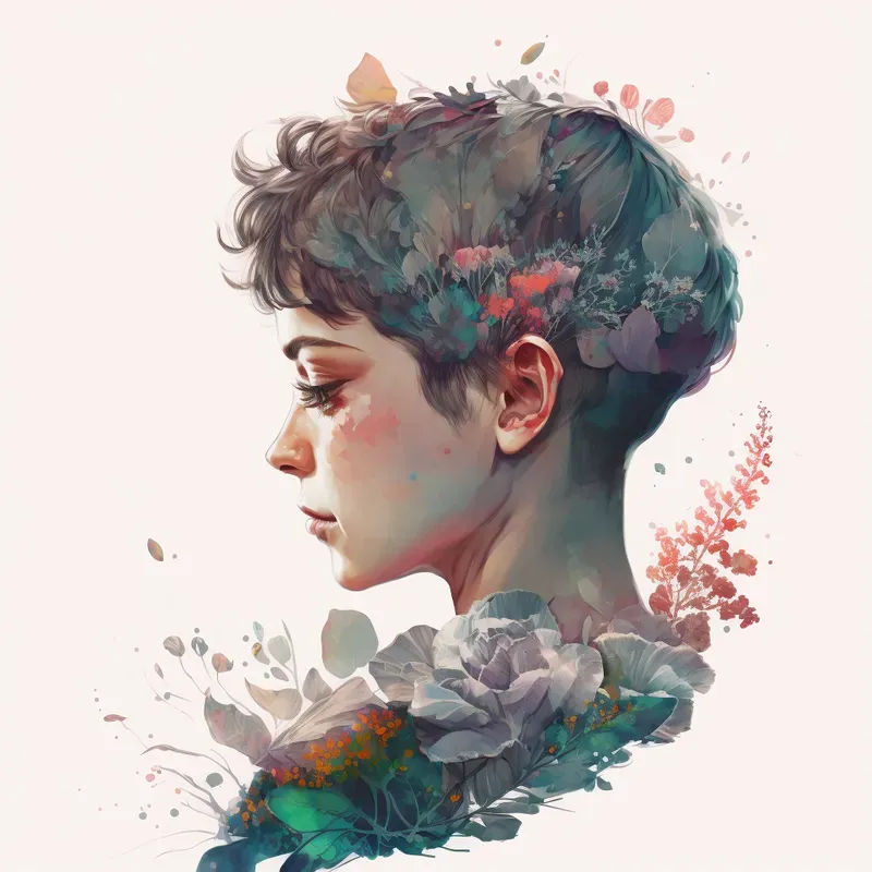 Women And Flowers