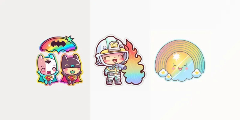 Cute Sticker Designs generated by undefined