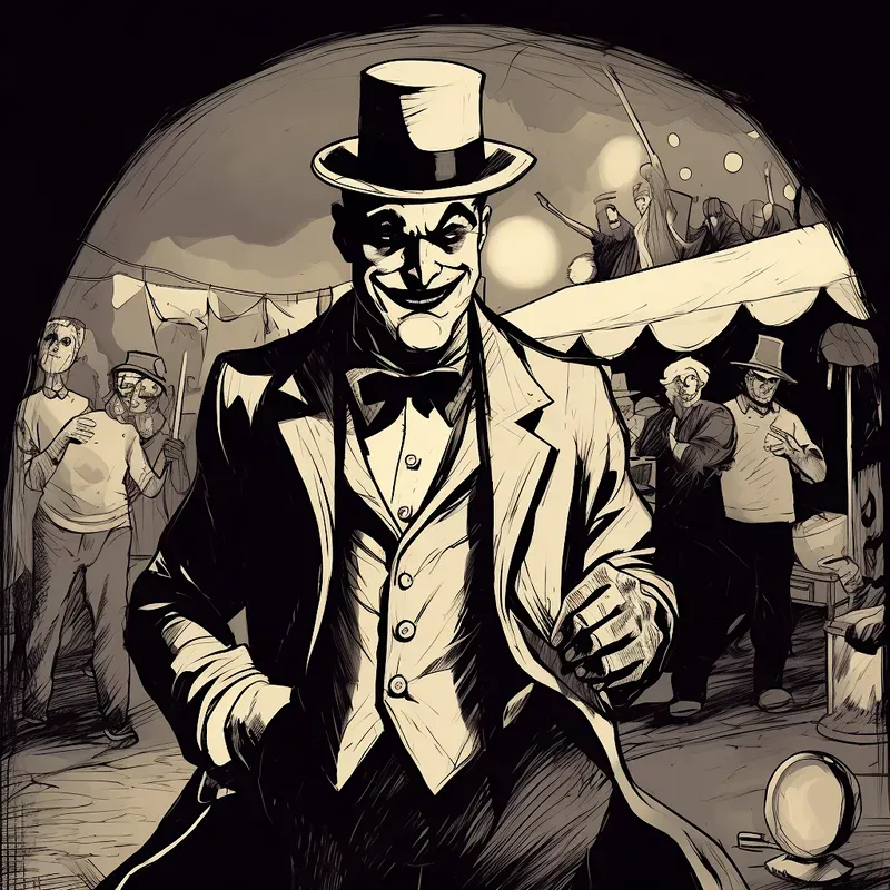 Black And White Comics Noir Style