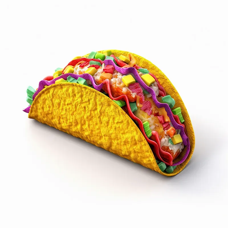 3D And Colorful Everyday Life Objects