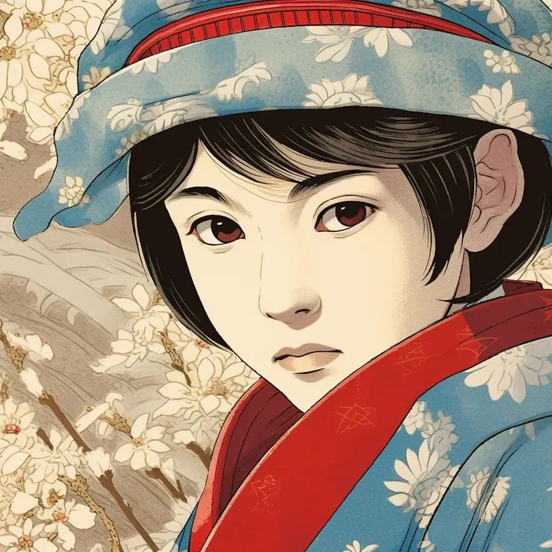 Elegant Japanese Lithographs