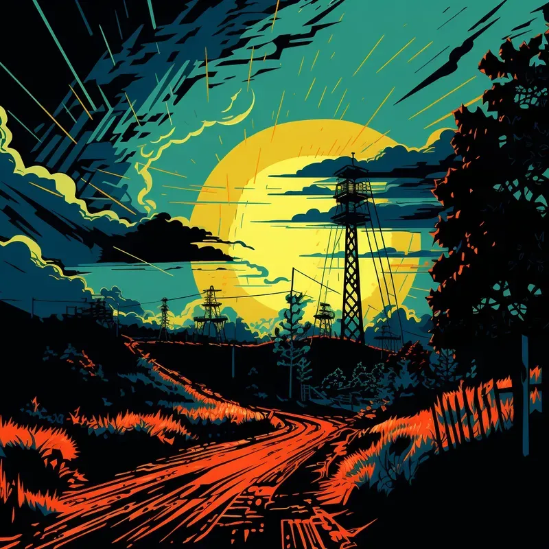 Noir Style Color Comics