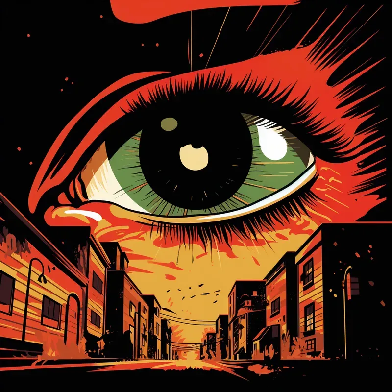 Noir Style Color Comics