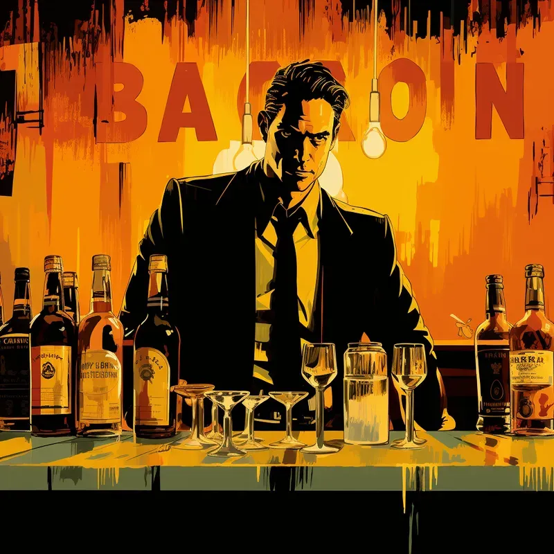 Noir Style Color Comics