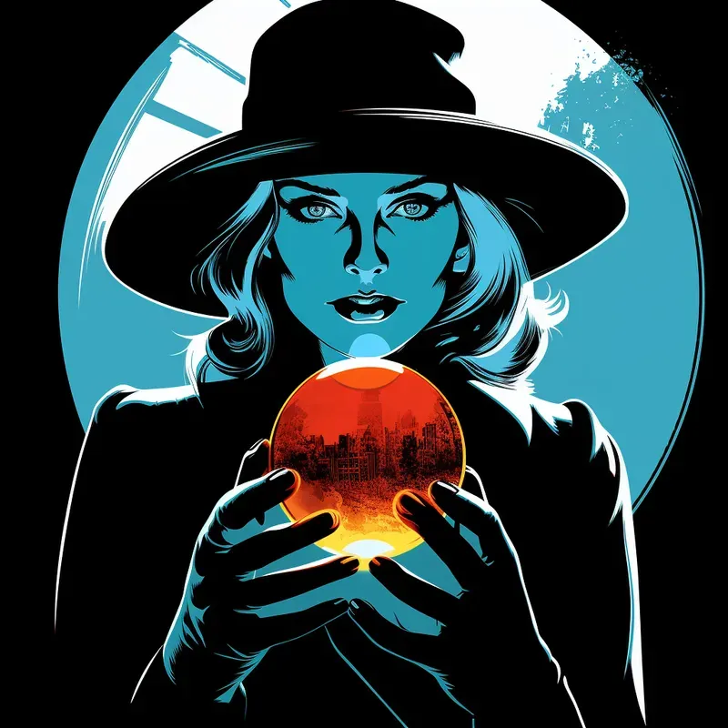 Noir Style Color Comics