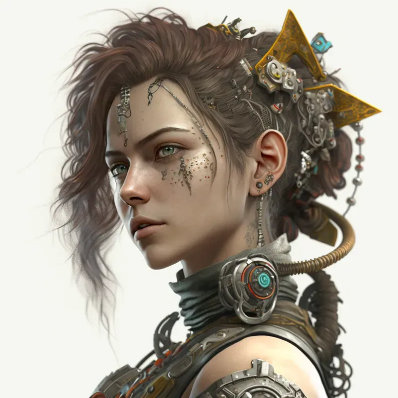 3D Characters Punk Style