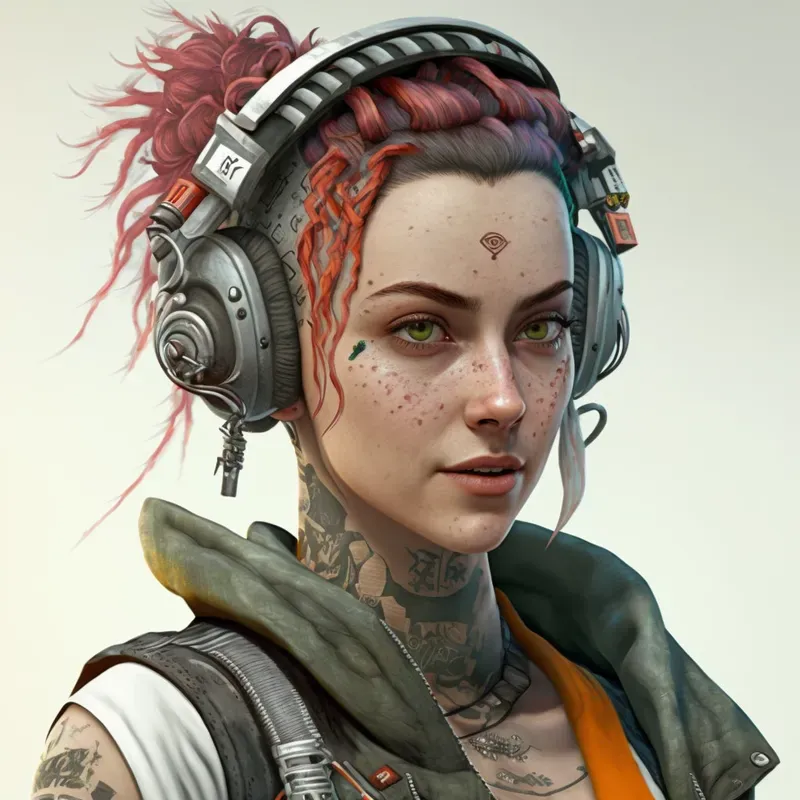 3D Characters Punk Style
