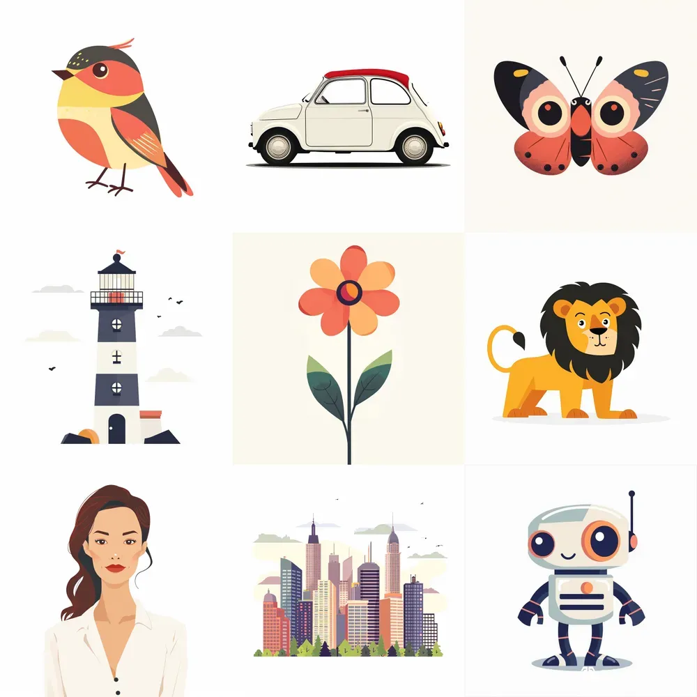 Cute Cartoon Illustrations