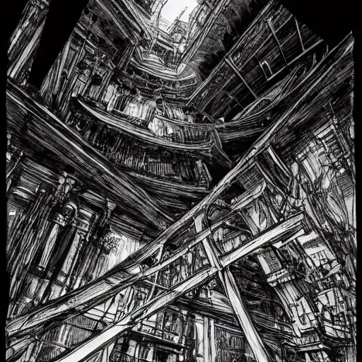 Impossible Architecture Illustrations