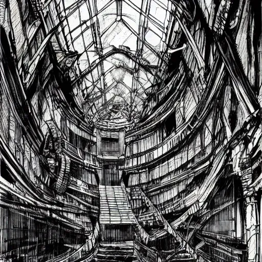 Impossible Architecture Illustrations