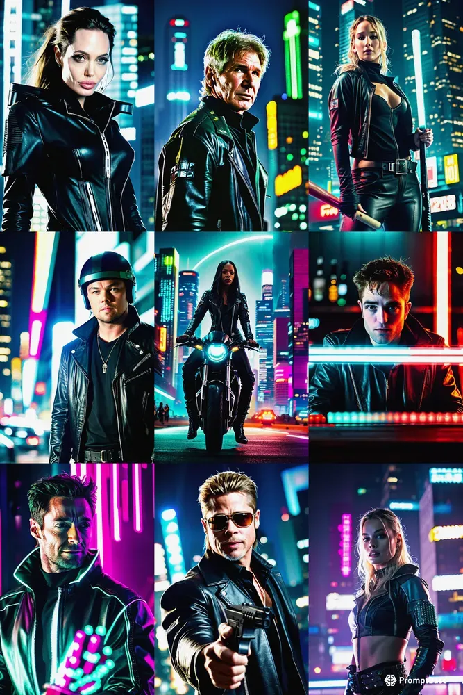 Cyberpunk Images With Your Own Face