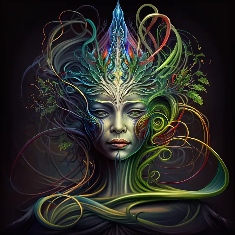 Stylized Glass Painting Portraits